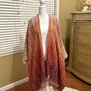 Steve Madden Vibrant Knit Shawl